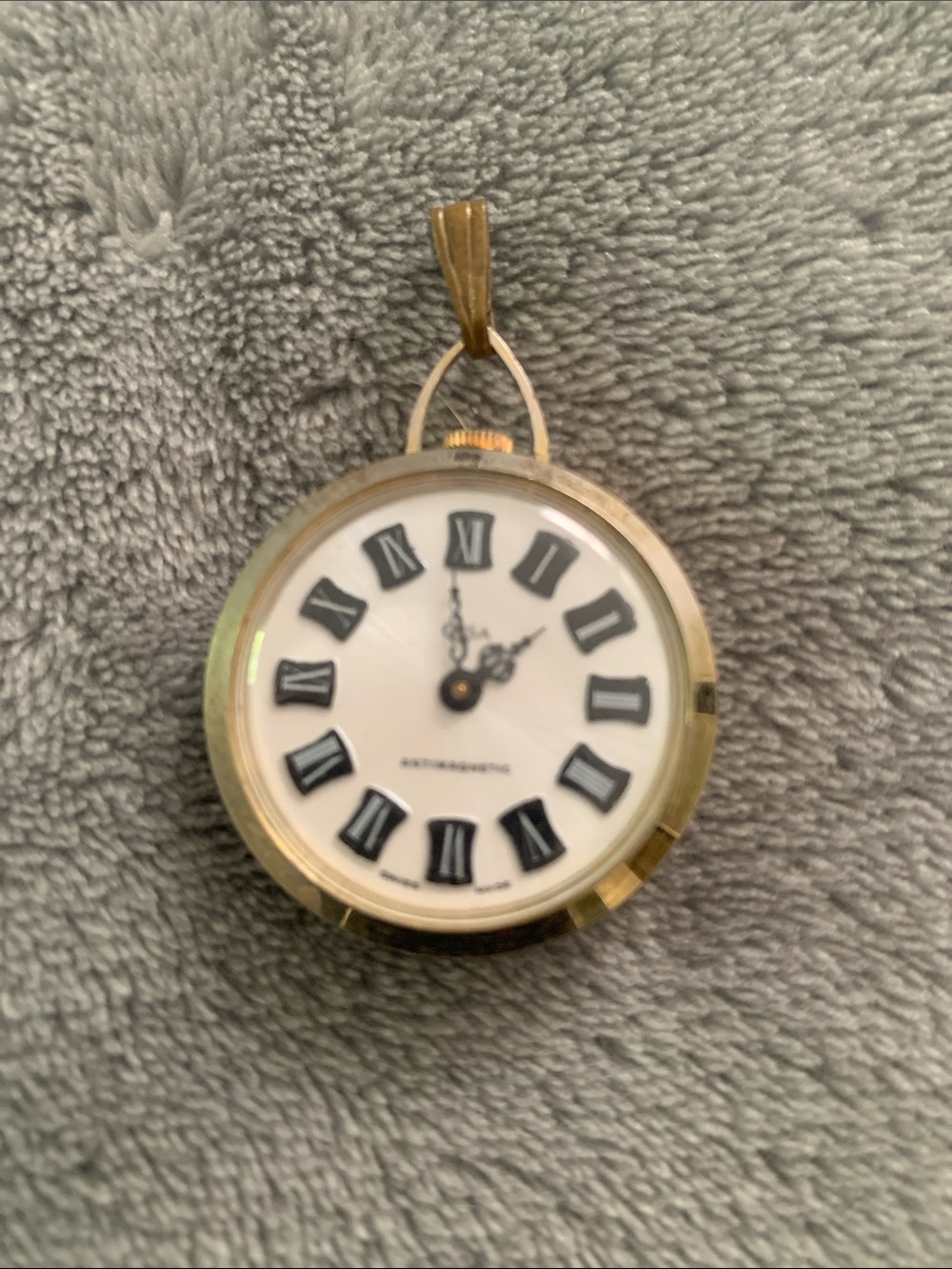 Gold Pocket Watch Wall Accent - Unbranded